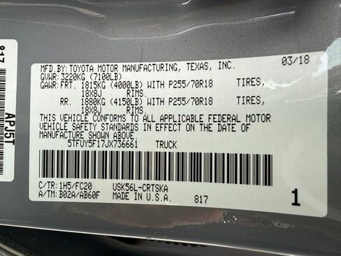 Used 2018 Toyota Tundra SR image 13