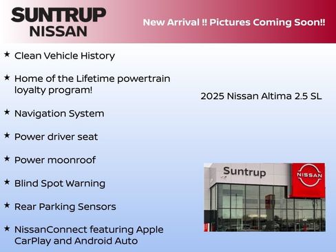 Certified 2025 Nissan Altima 2.5 SL FWD image 3