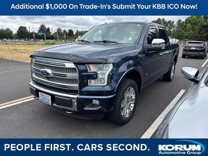 Used 2015 Ford F150 Platinum w/ Equipment Group 701A Luxury