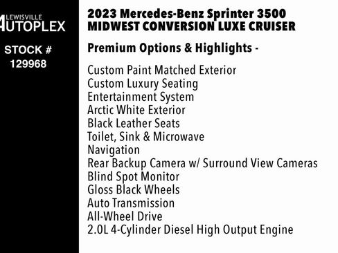 Used 2023 Mercedes-Benz Sprinter 3500 image 2