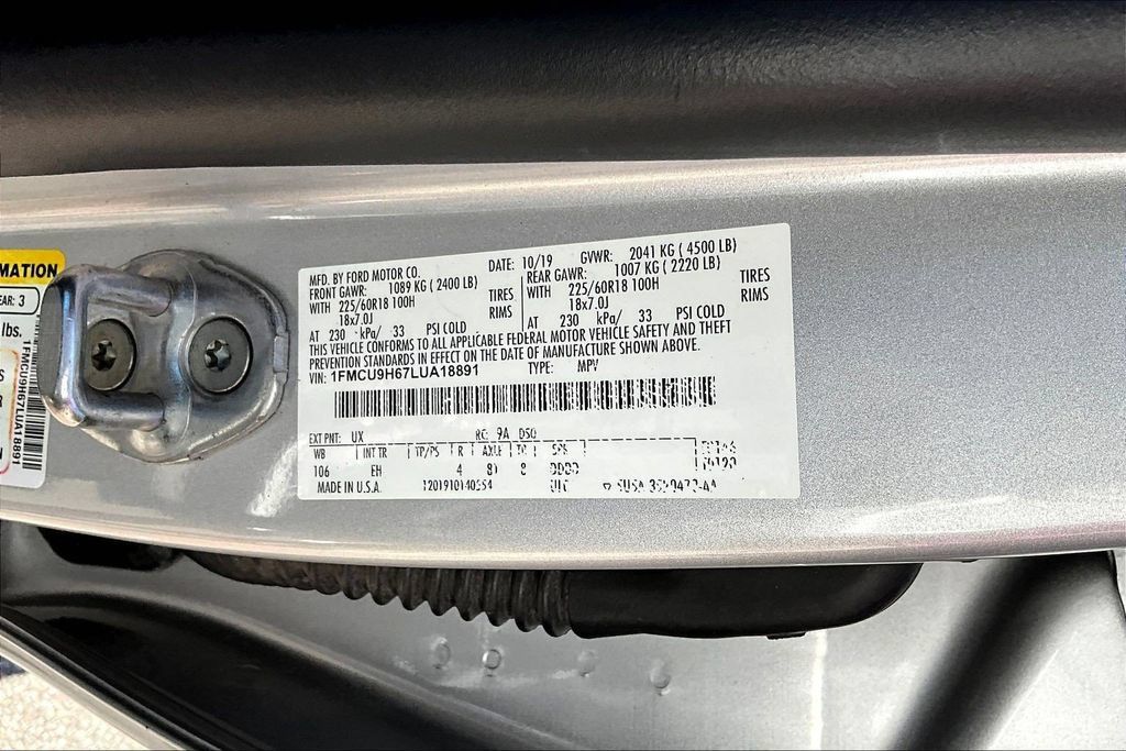 Used 2020 Ford Escape SEL AWD/4WD image 21