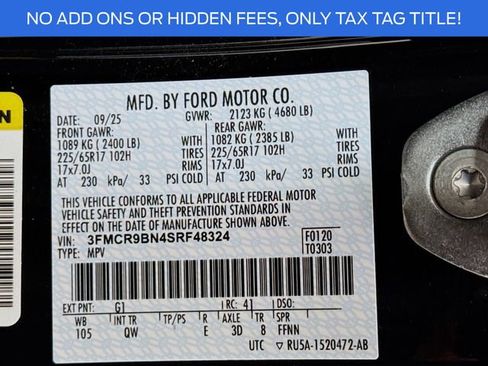 New 2025 Ford Bronco Sport Big Bend image 30