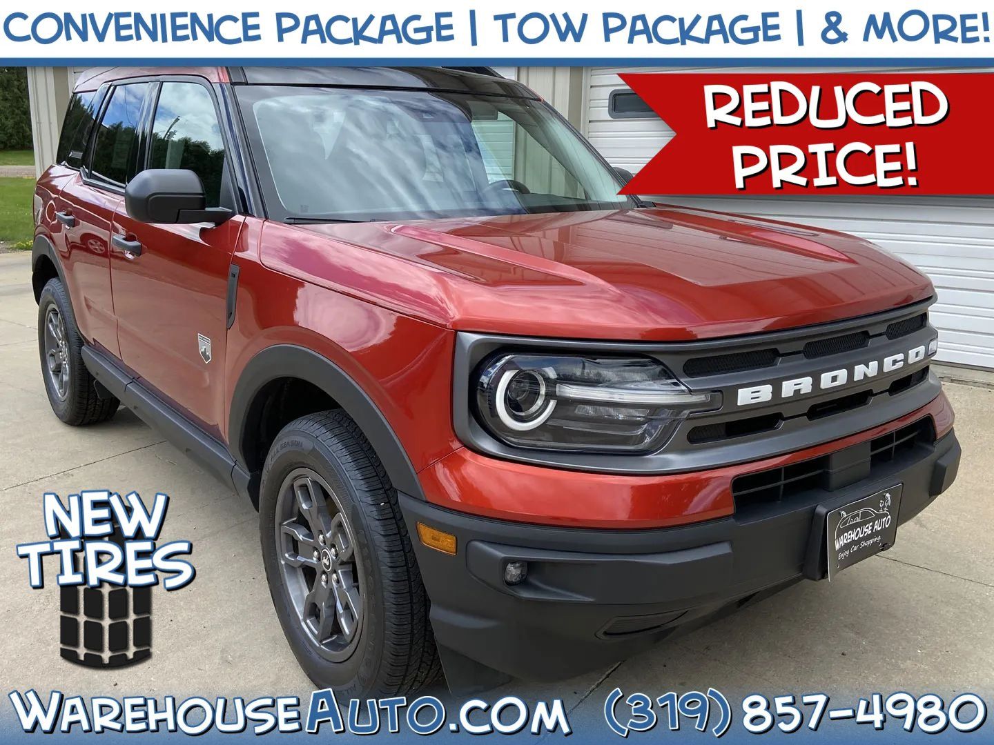 Used 2023 Ford Bronco Sport Big Bend w/ Convenience Package AWD/4WD image 1