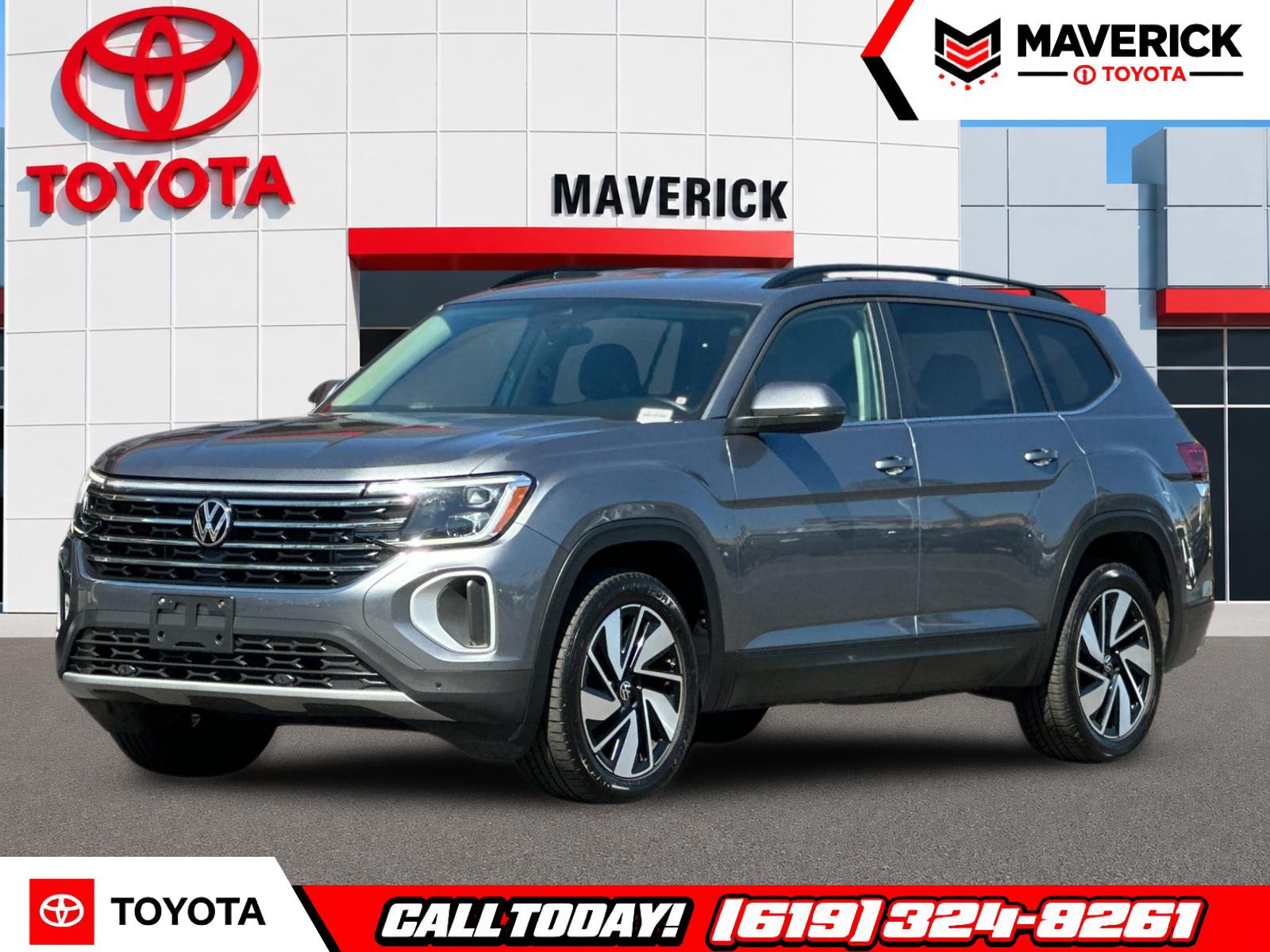 Used 2025 Volkswagen Atlas SE AWD/4WD image 1