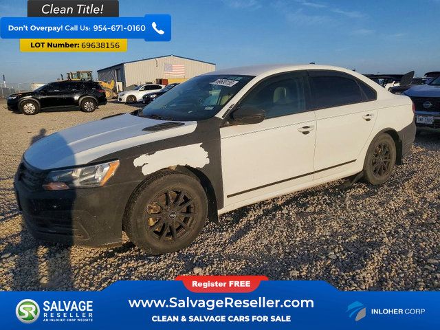Used 2017 Volkswagen Passat 1.8T S FWD image 1
