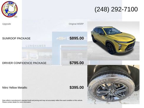 Used 2024 Chevrolet Trax ACTIV w/ Sunroof Package FWD image 5