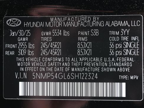 Used 2025 Hyundai Santa Fe Calligraphy FWD image 37