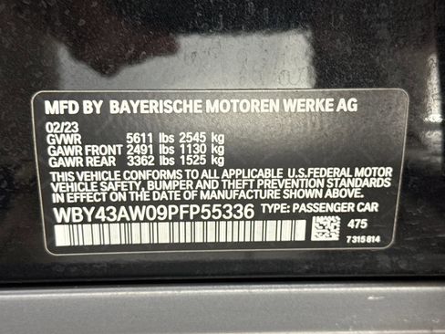 Certified 2023 BMW i4 eDrive35 w/ Premium Package RWD image 20