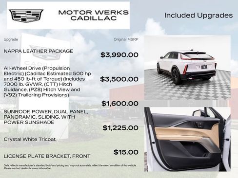 Used 2024 Cadillac Lyriq Sport w/ Nappa Leather Package image 4