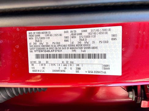 Used 2020 Ford F150 Lariat image 32