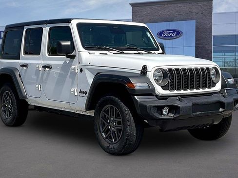 Used 2025 Jeep Wrangler Sport S AWD/4WD image 1
