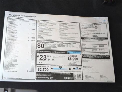 New 2026 BMW X7 xDrive40i w/ M Sport Package AWD/4WD image 17