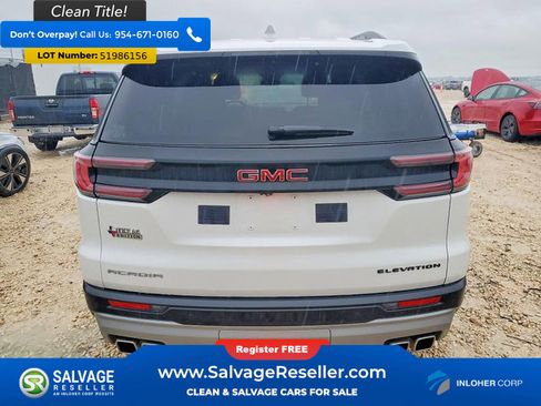 Used 2025 GMC Acadia Elevation w/ Elevation Premium Package FWD image 8