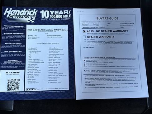Used 2026 Cadillac Escalade V image 44