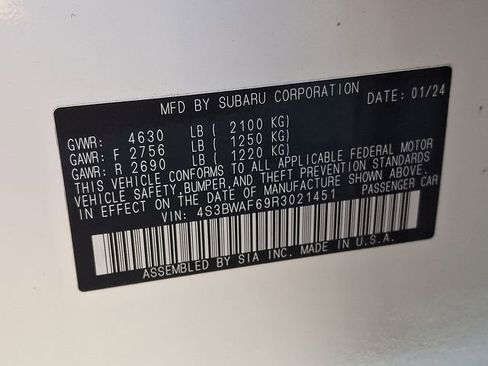 Used 2024 Subaru Legacy Premium image 27