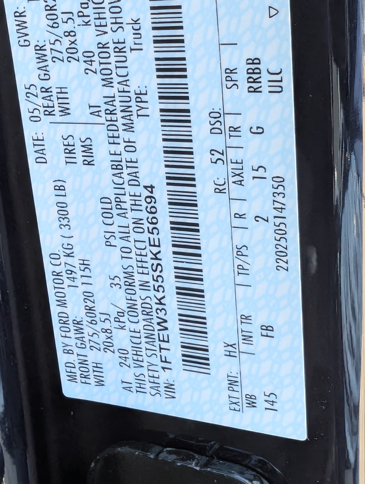 Used 2025 Ford F150 XLT w/ Equipment Group 302A MID RWD image 30
