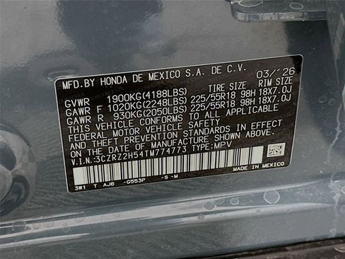 New 2026 Honda HR-V Sport image 22