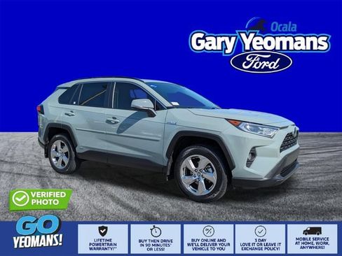 Used 2021 Toyota RAV4 XLE Premium AWD/4WD image 1