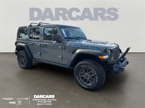 Used 2021 Jeep Wrangler Unlimited Rubicon 4xe w/ Advanced Safety Group image 1