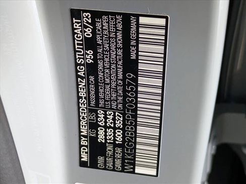 Certified 2023 Mercedes-Benz EQE 350+ Sedan image 28
