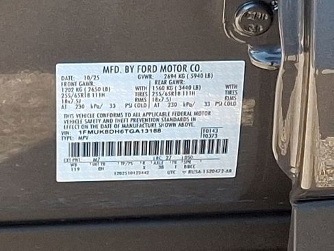 New 2026 Ford Explorer Active image 12