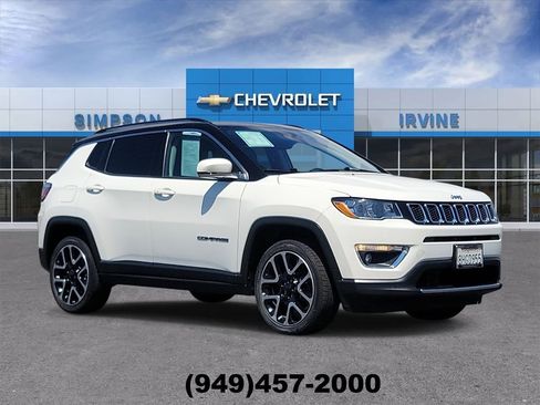 Used 2019 Jeep Compass Limited w/ Advanced Safety Group AWD/4WD image 1