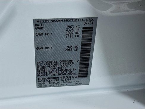 Certified 2024 Nissan Altima 2.5 SV w/ SV Premium Package FWD image 33