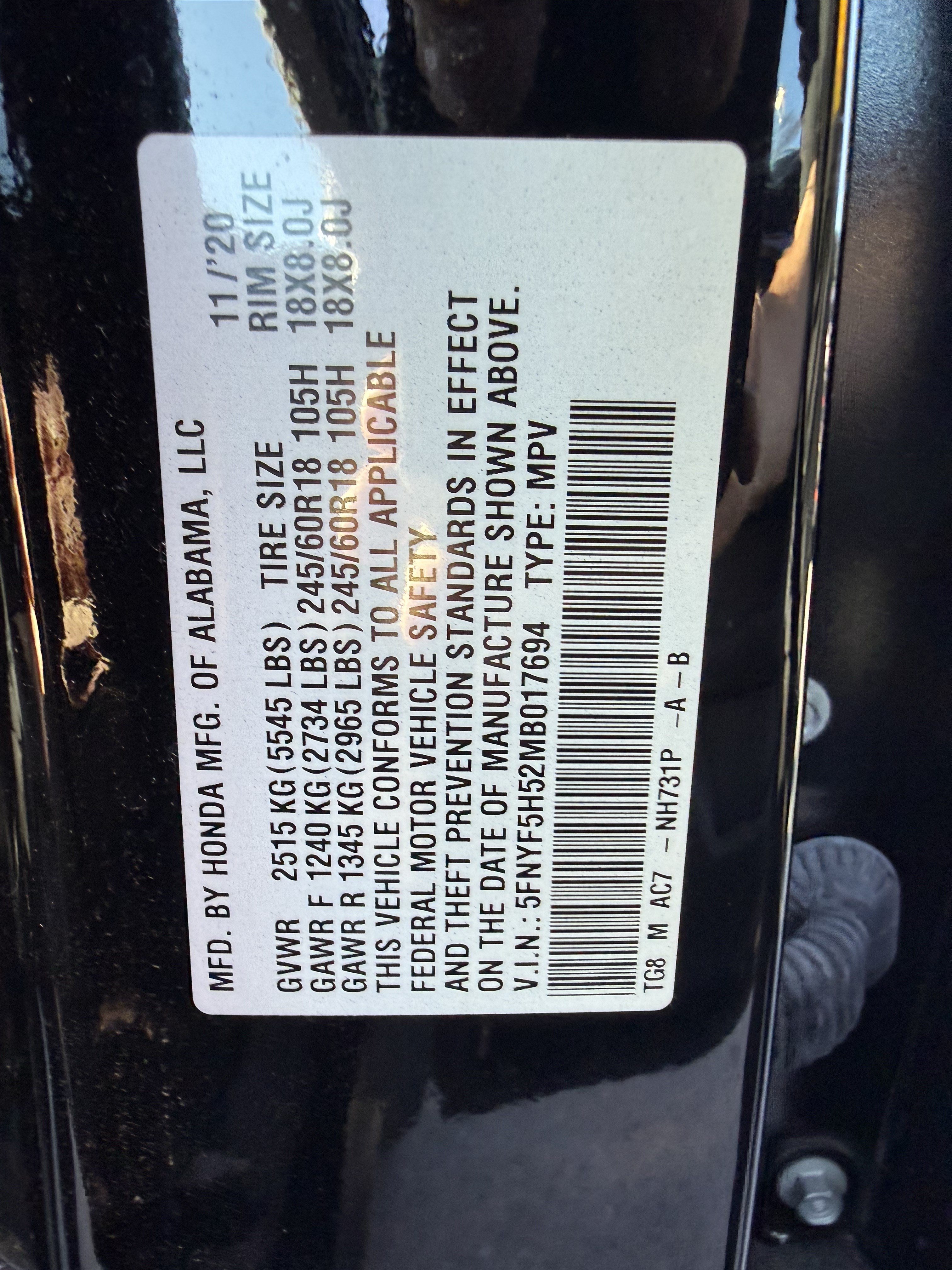 Used 2021 Honda Pilot EX-L image 16