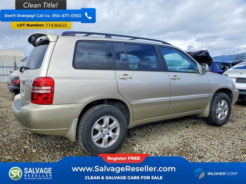 Used 2001 Toyota Highlander 4WD V6 image 4