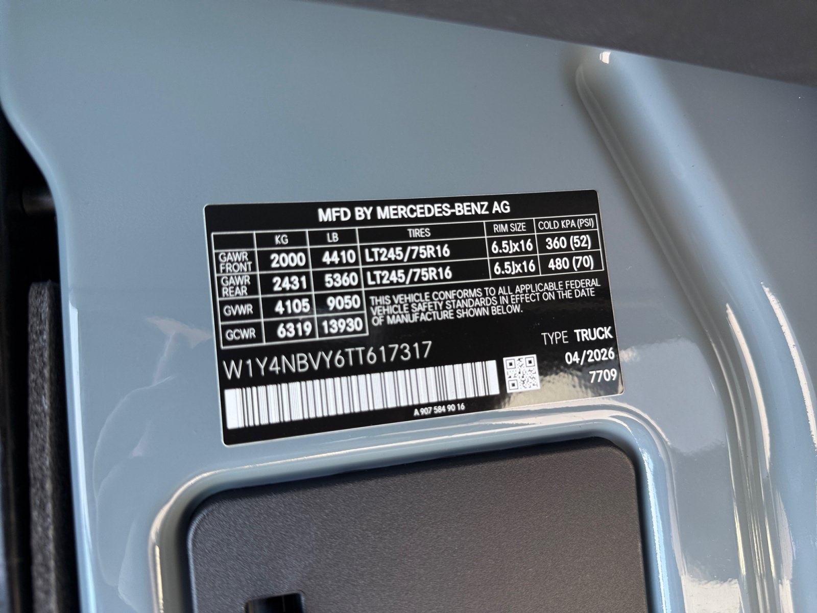 New 2026 Mercedes-Benz Sprinter 2500 image 25