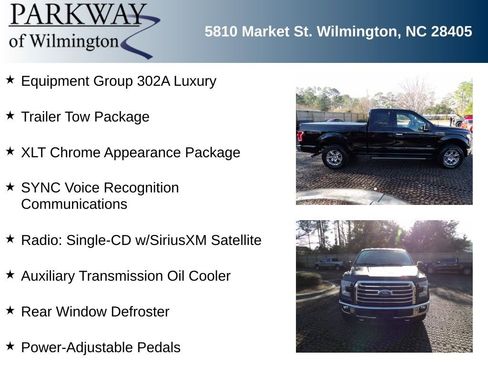 Used 2016 Ford F150 XLT w/ Equipment Group 302A Luxury image 5