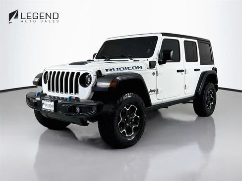 Used 2023 Jeep Wrangler Unlimited Rubicon 4xe w/ Cold Weather Group AWD/4WD image 1