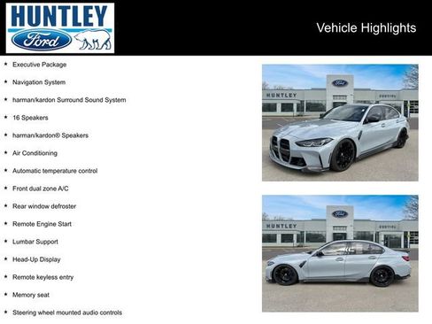 Used 2022 BMW M3 Competition w/ Executive Package image 2