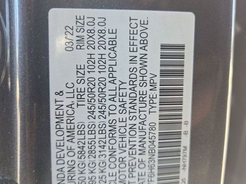 Used 2022 Honda Pilot Touring image 31