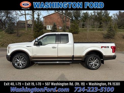 Used 2015 Ford F150 Lariat w/ Equipment Group 502A Luxury image 1
