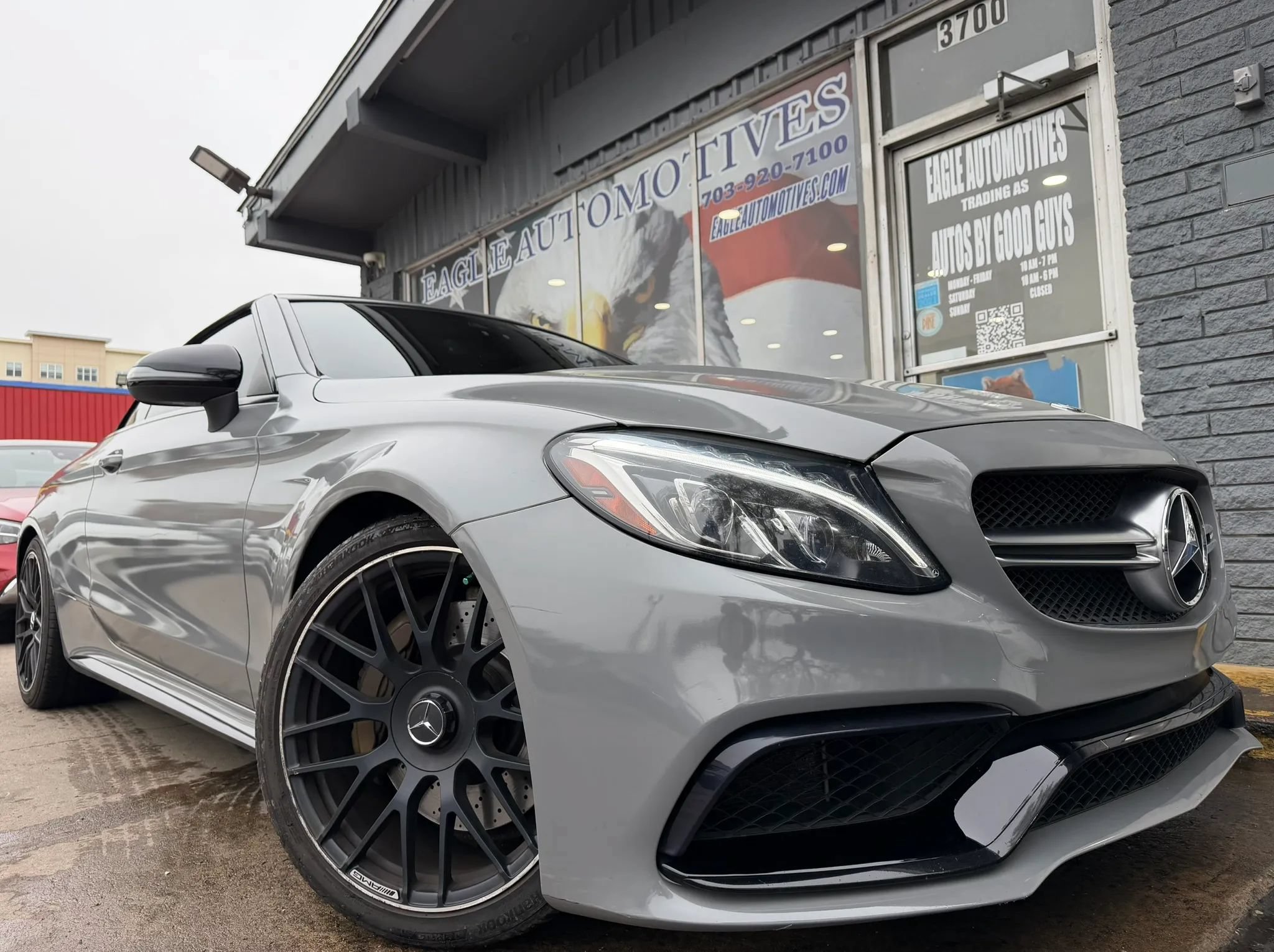 Used 2018 Mercedes-Benz C 63 AMG Cabriolet w/ Multimedia Package image 1