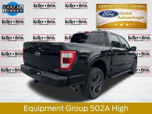 Certified 2023 Ford F150 Lariat w/ Equipment Group 502A High AWD/4WD image 8