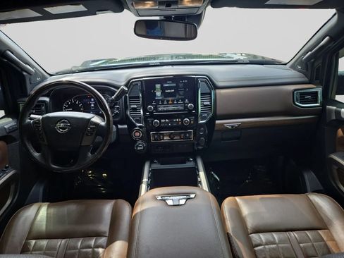 Used 2021 Nissan Titan Platinum Reserve w/ Off Road Protection Package AWD/4WD image 14