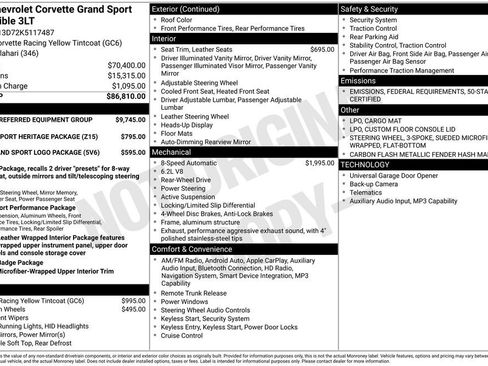 Used 2019 Chevrolet Corvette Grand Sport image 36