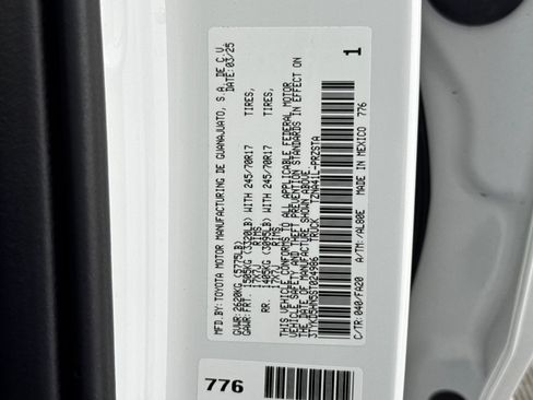 Used 2025 Toyota Tacoma SR RWD image 19