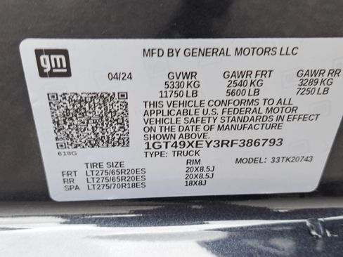 Used 2024 GMC Sierra 2500 Denali Ultimate w/ Max Trailering Package AWD/4WD image 34