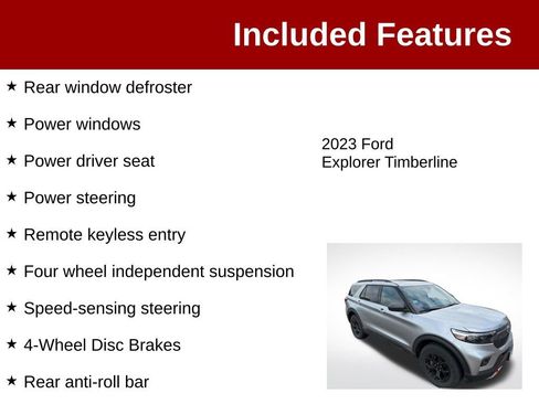 Used 2023 Ford Explorer Timberline AWD/4WD image 4