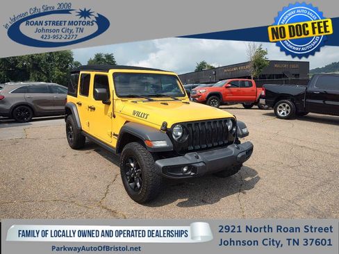 Used 2021 Jeep Wrangler Unlimited Sport AWD/4WD image 1