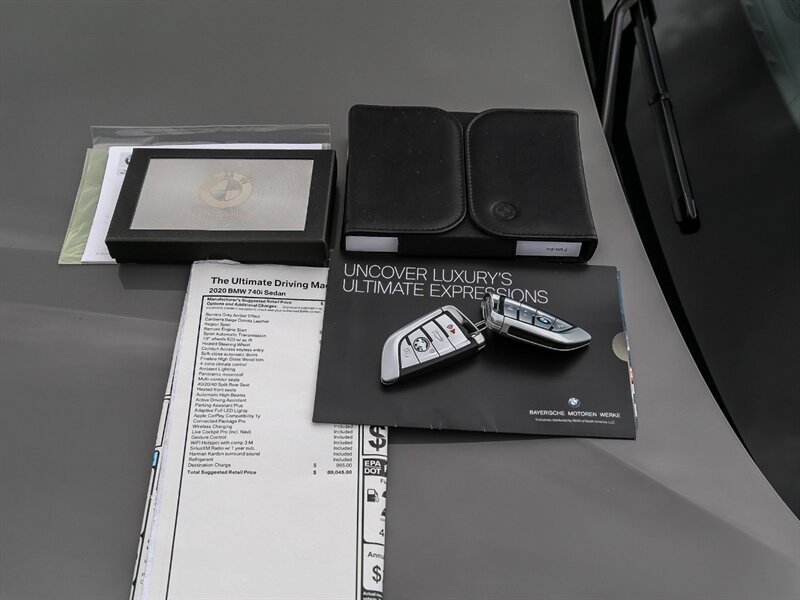 Used 2020 BMW 740i RWD image 37