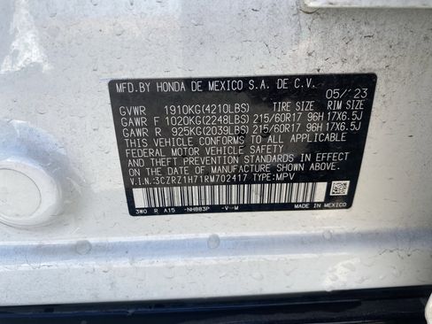 Used 2024 Honda HR-V EX-L image 32