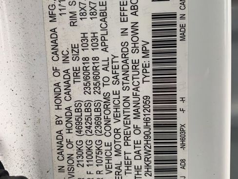 Used 2018 Honda CR-V Touring image 32