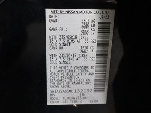 Used 2021 Nissan Murano S AWD/4WD image 32