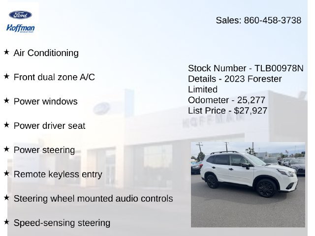 Used 2023 Subaru Forester Limited AWD/4WD image 15