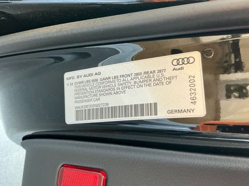 Certified 2025 Audi A6 3.0T Premium w/ Black Optic Sport Package image 38