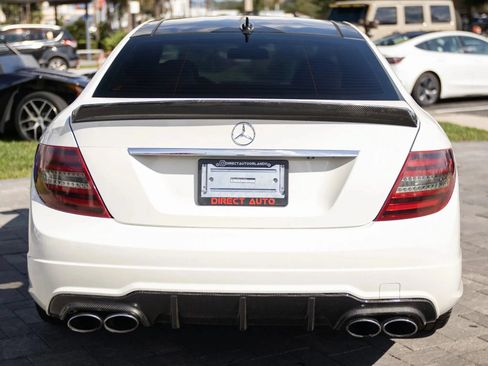 Used 2012 Mercedes-Benz C 63 AMG Coupe w/ Comand Single Disc Pkg image 13